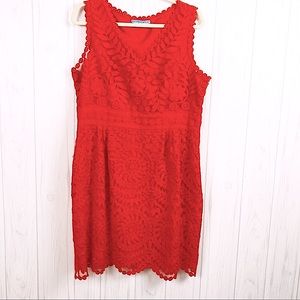 DRESS Sleeveless Red 14 by Antonio Melani